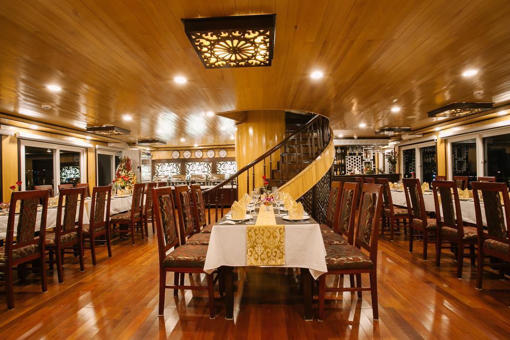 下龍 克里斯蒂娜钻石游轮船屋酒店 客房 照片