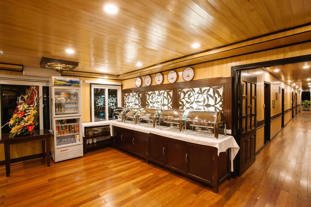 下龍 克里斯蒂娜钻石游轮船屋酒店 客房 照片